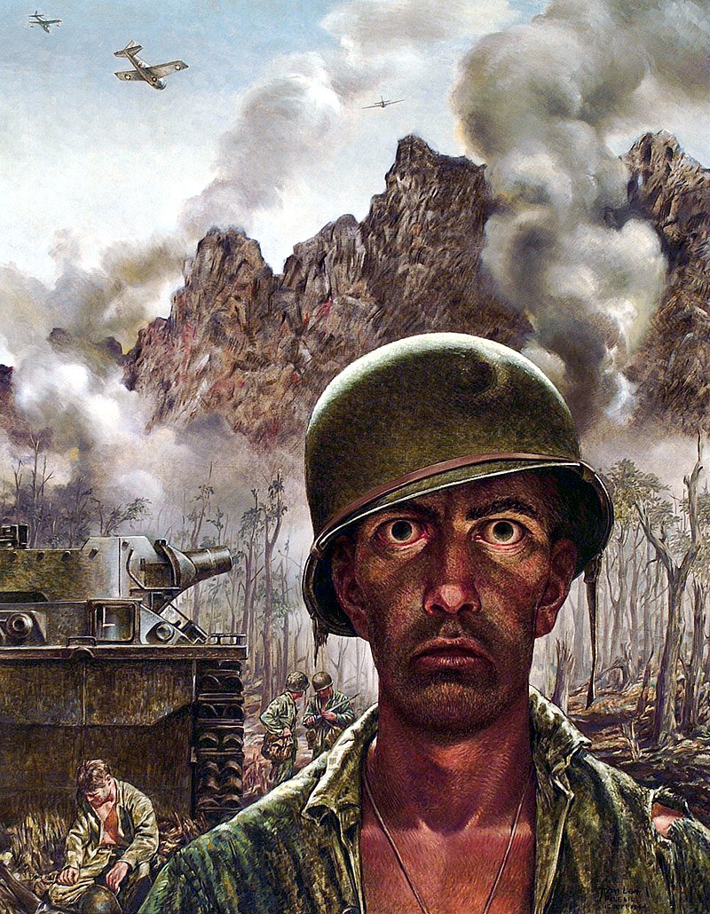 800px Tom Lea 2000 Yard Stare